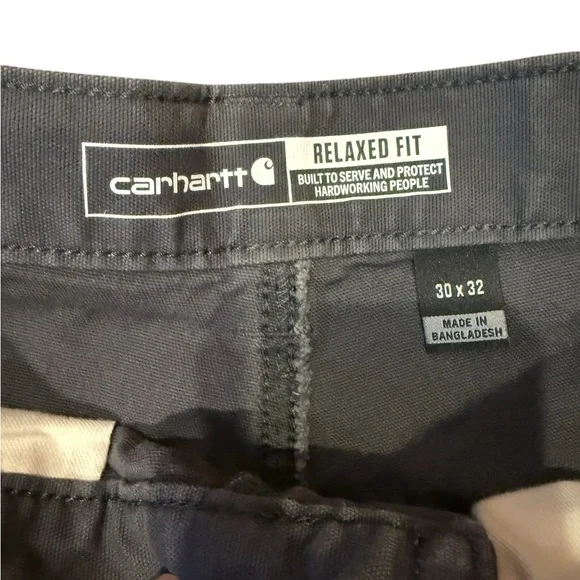Carhartt Men's Cargo Pants carpenter relaxed fit 30x32 - Picture 2 of 6